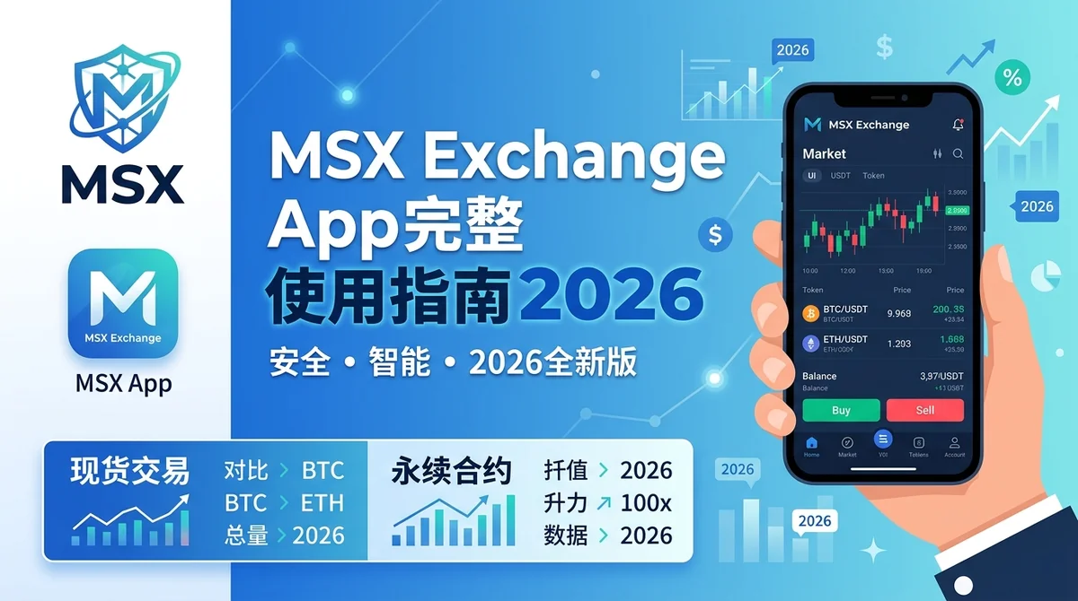 MSX Exchange App Complete Guide 2026: Registration, Spot & Perpetual Futures Trading Full Walkthrough
