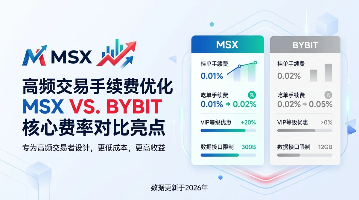 高频交易者如何规避手续费损耗：2026年MSX vs Bybit永续合约费率对比与套利保护指南