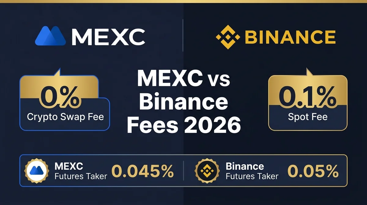 MEXC vs Binance Spot & Futures Fees Compared 2026: Fee Differences, Platform Token Discounts & MSX as a Low-Fee Alternative