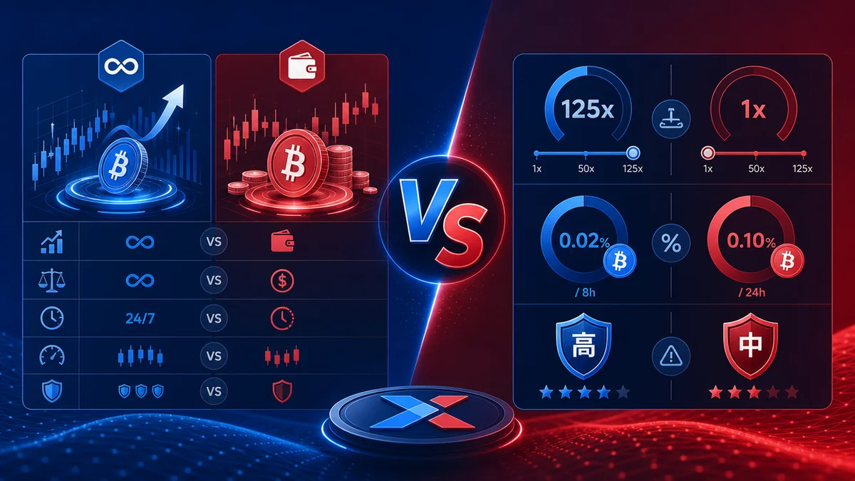 Perpetual Futures vs Spot Trading: Fee Structure, Leverage Risk & Profit Potential 2026 Complete Comparison